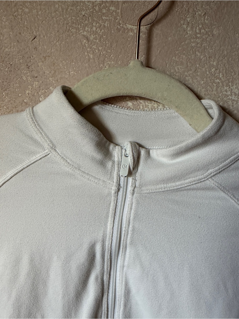 lululemon athletica White Long-Sleeve Quarter Zip Pullover - Picture 4 of 6